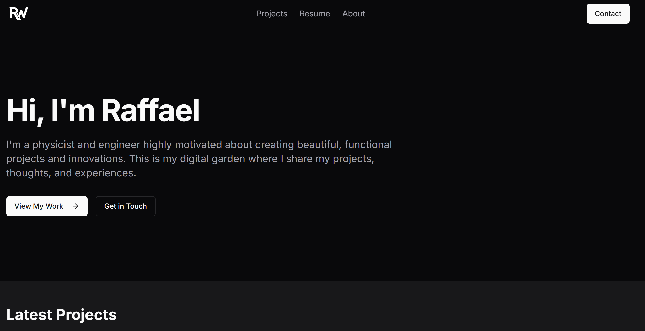 My own Website
