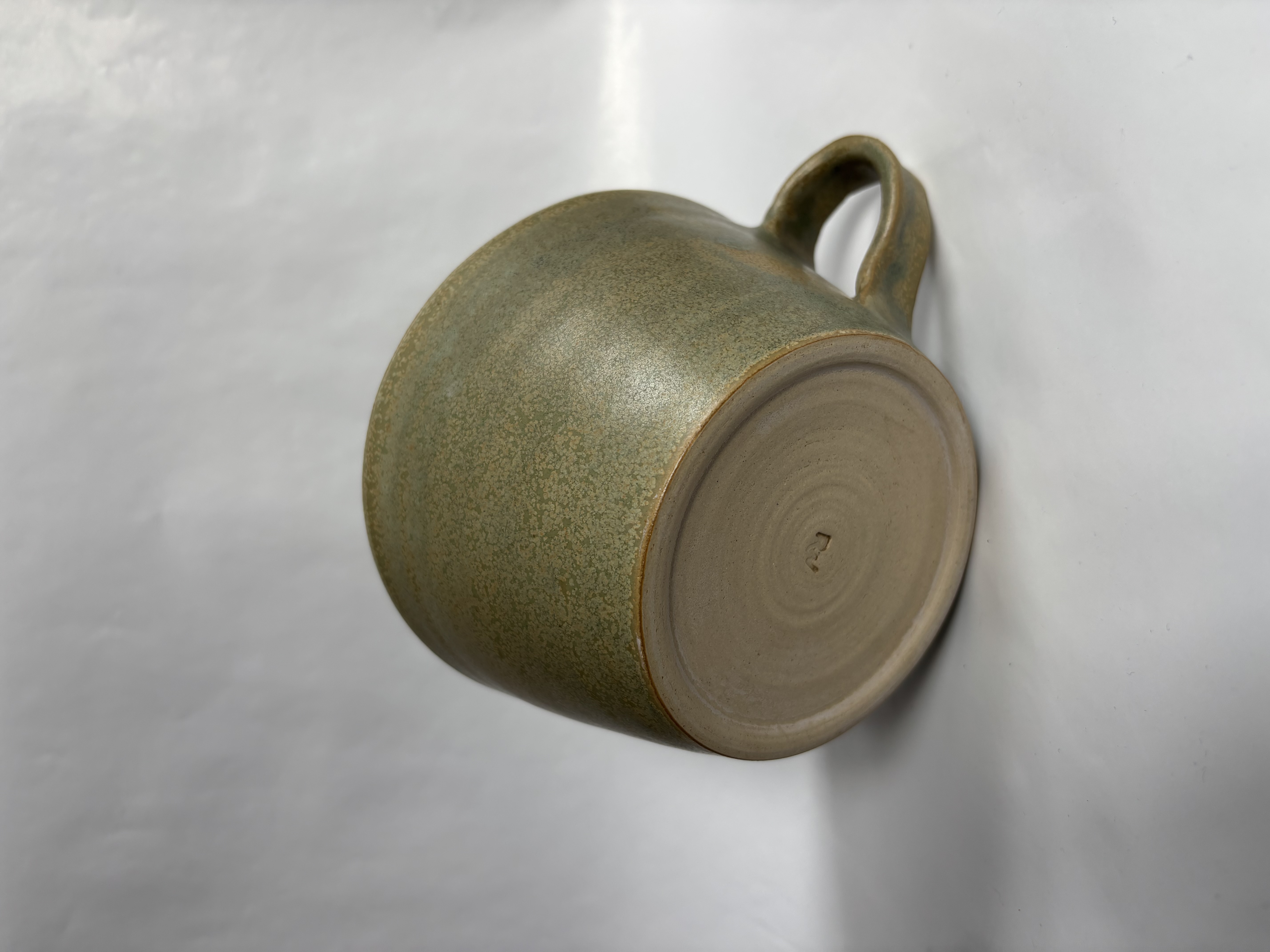 Sharp green mug